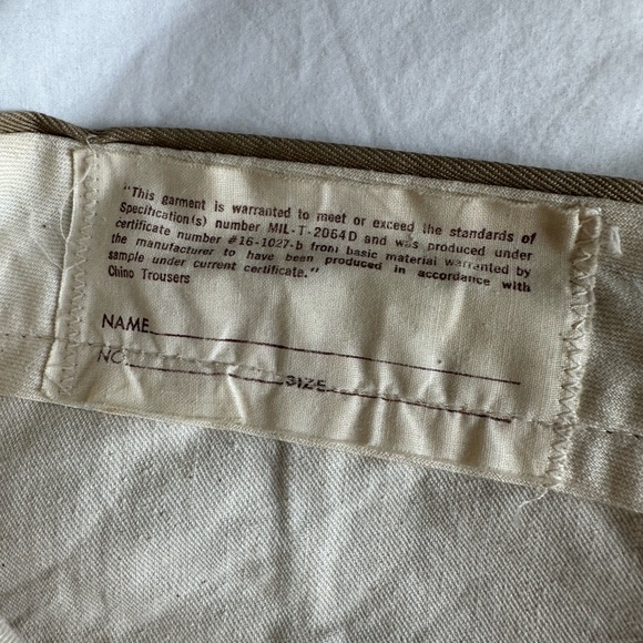 Vintage Khakis from Front/Main in Brooklyn - 32”x26” - Picture 4 of 5